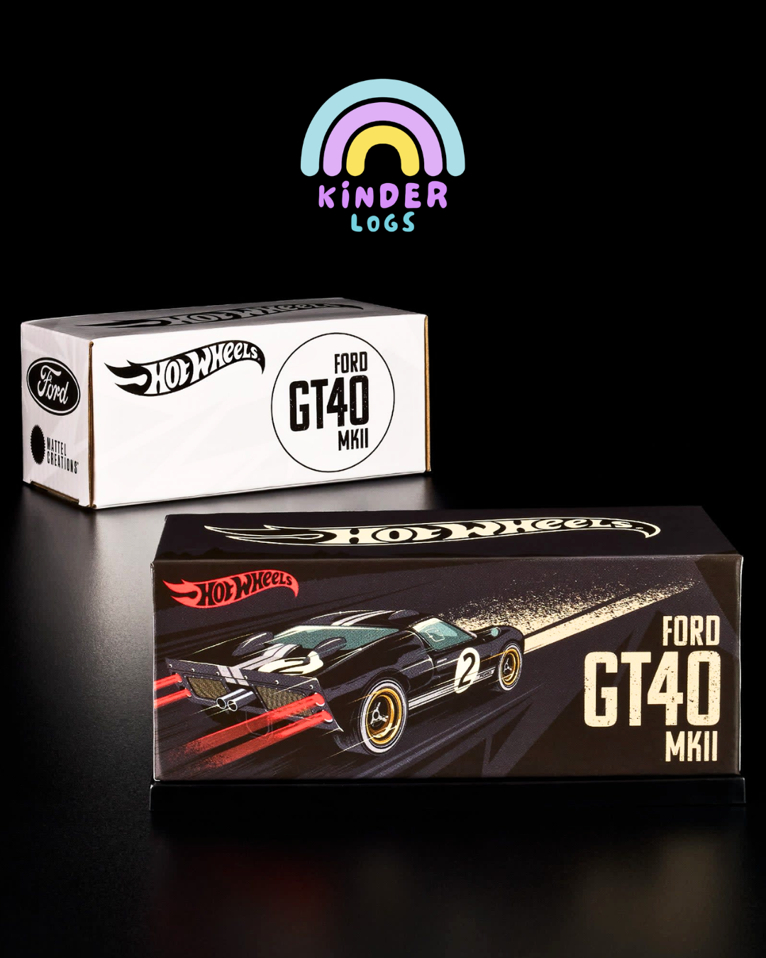 RLC Hot Wheels Ford GT40 MKII (Black)