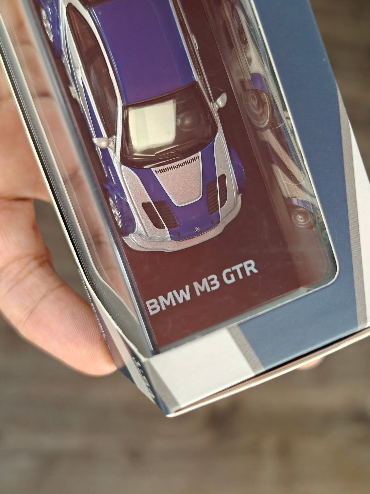ARBox BMW M3 GTR - NFS Most Wanted (Minor Scratches on Display Box) - Kinder Logs