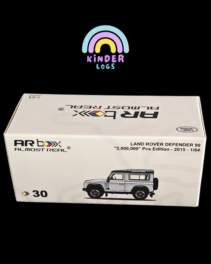 ARBox Land Rover Defender 90 (Cracked Display Case) - Kinder Logs