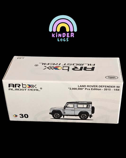 ARBox Land Rover Defender 90 (Cracked Display Case) - Kinder Logs