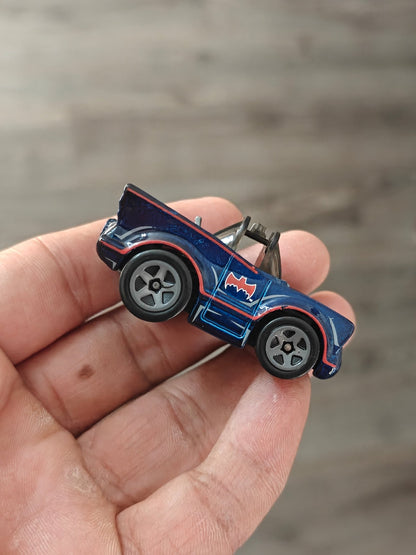 Batman Hot Wheels Classic TV Series Batmobile - Blue (Uncarded - New) - Kinder Logs