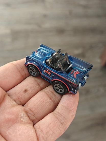 Batman Hot Wheels Classic TV Series Batmobile - Blue (Uncarded - New) - Kinder Logs