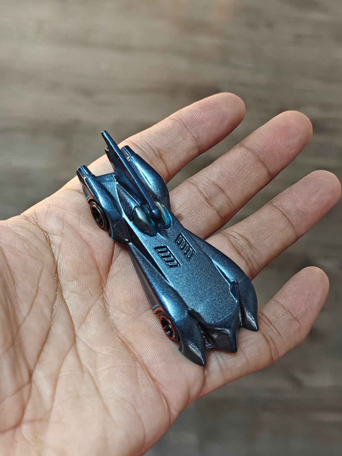 Batman Hot Wheels DC Comics 2014 'Batmobile' (Uncarded - New) - Kinder Logs