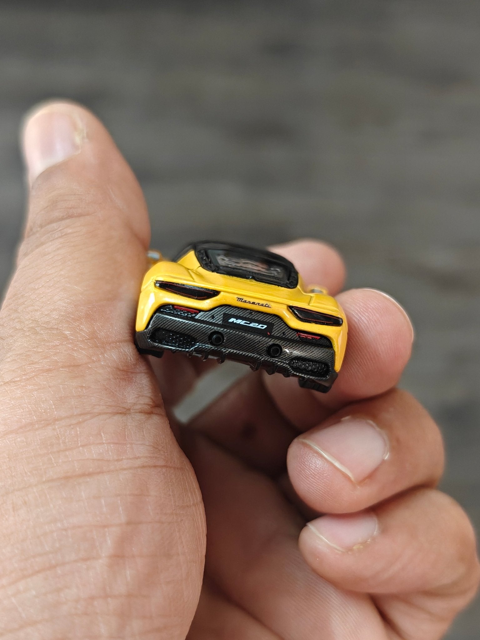 BBR Maserati MC20 - Yellow (Open Box) - Kinder Logs