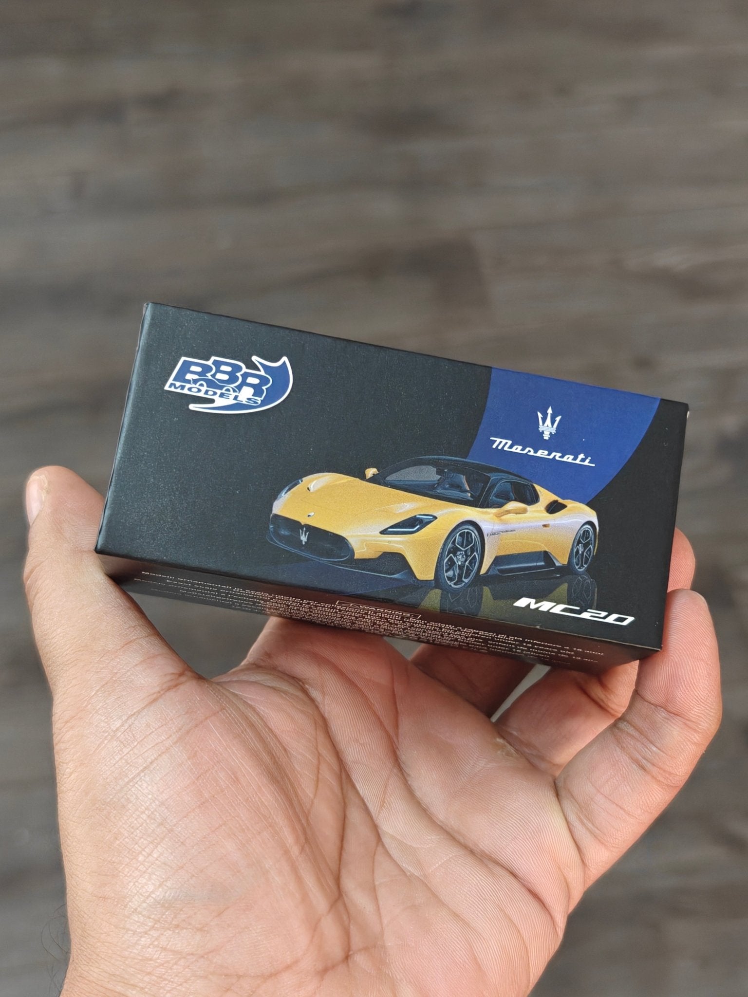 BBR Maserati MC20 - Yellow (Open Box) - Kinder Logs