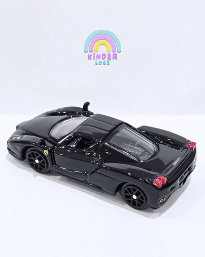 Bburago Enzo Ferrari 1/64 - Black (Uncarded With Box) - Kinder Logs