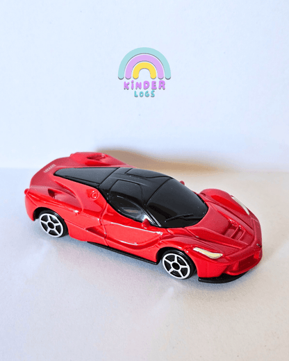 Bburago LaFerrari - Red (Uncarded - New) - Kinder Logs