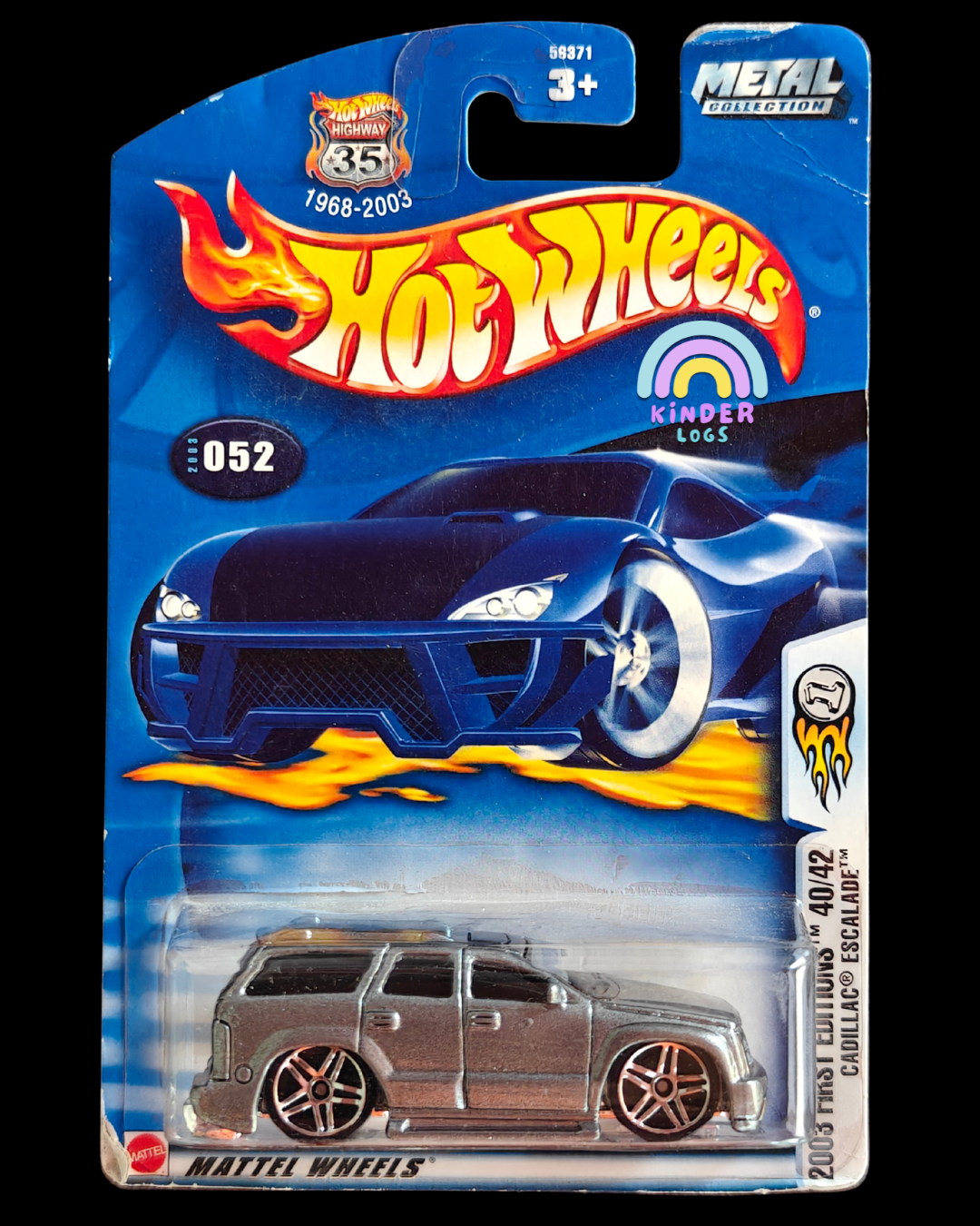 Blue Card Hot Wheels Cadillac Escalade (Imported) - Kinder Logs