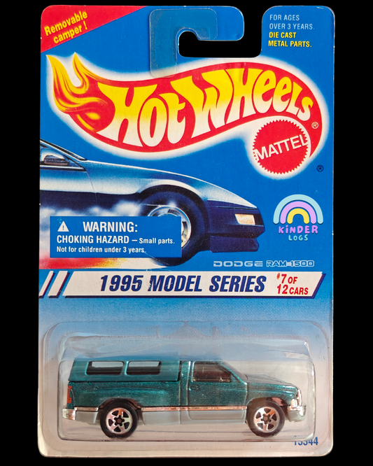 Blue Card Hot Wheels Dodge RAM 1500 (Imported) - Kinder Logs