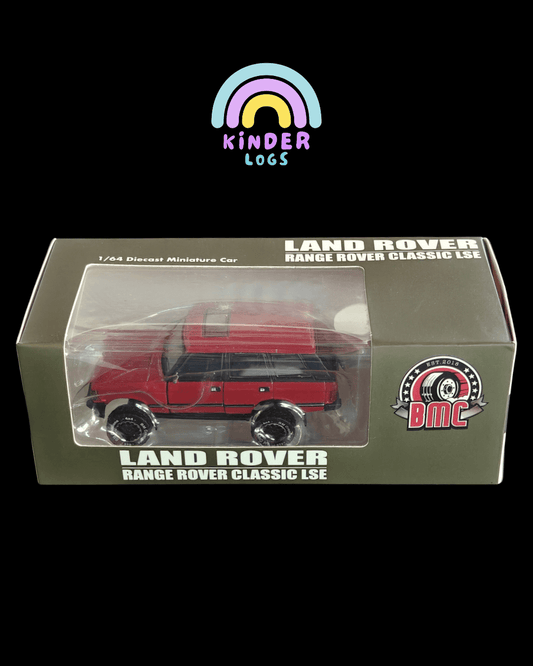 BMC Land Rover Range Rover Classic LSE - Maroon (Open Box) - Kinder Logs
