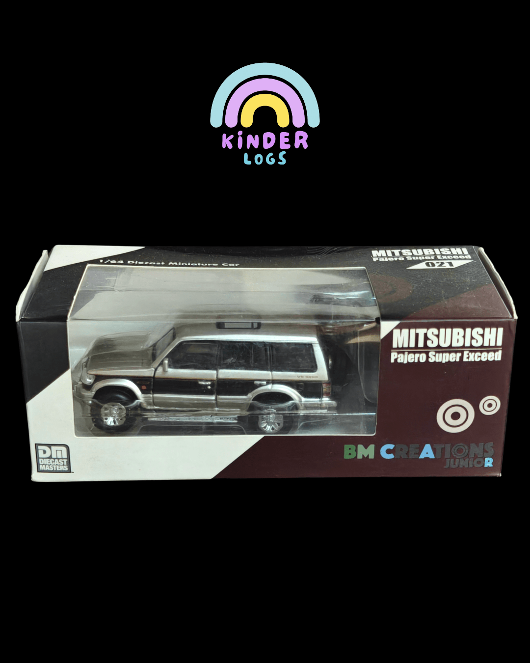 BMC Mitsubishi Pajero Super Exceed - Beige (Open Box) - Kinder Logs