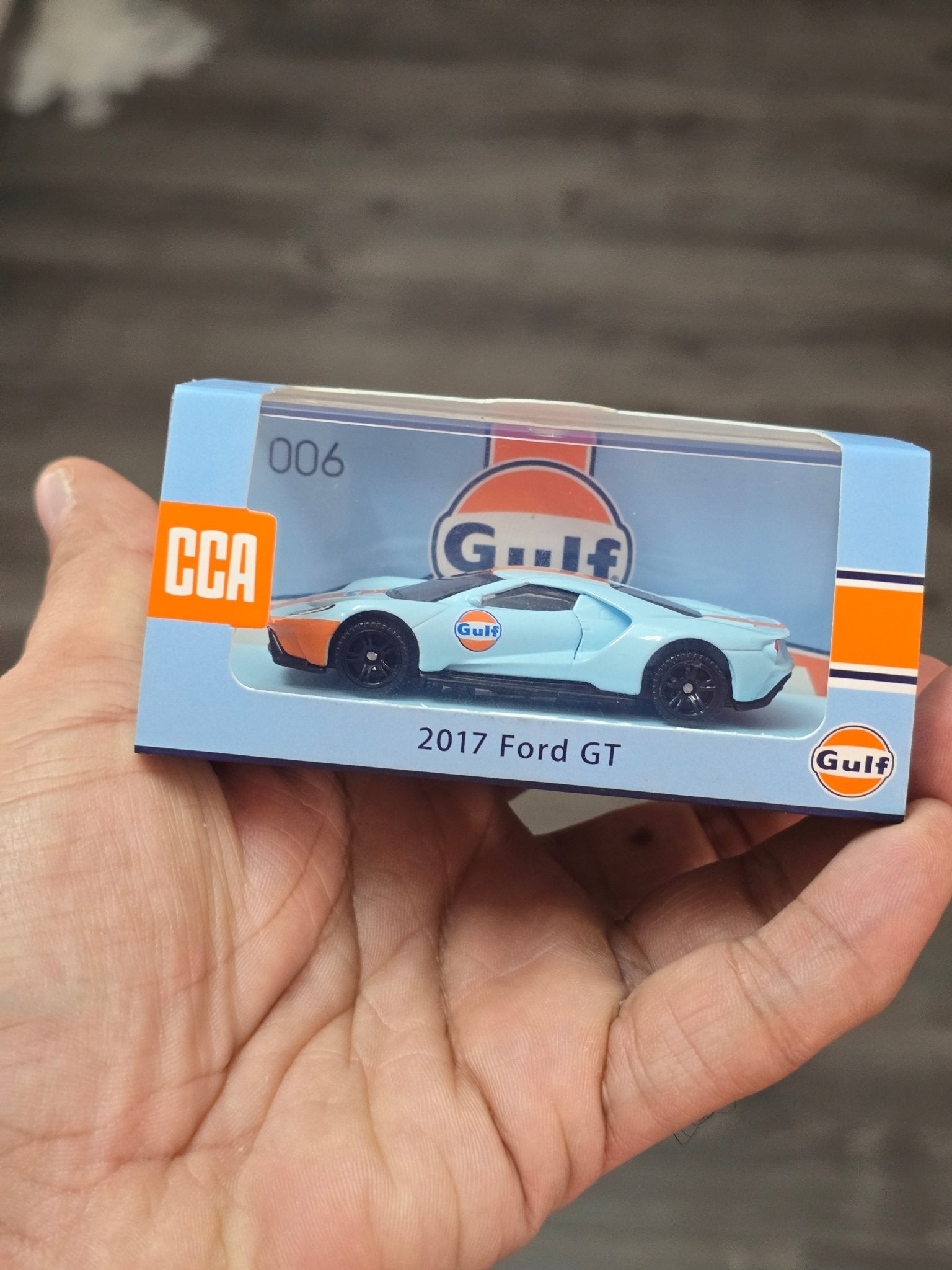 CCA 2017 Ford GT Gulf Edition - Kinder Logs