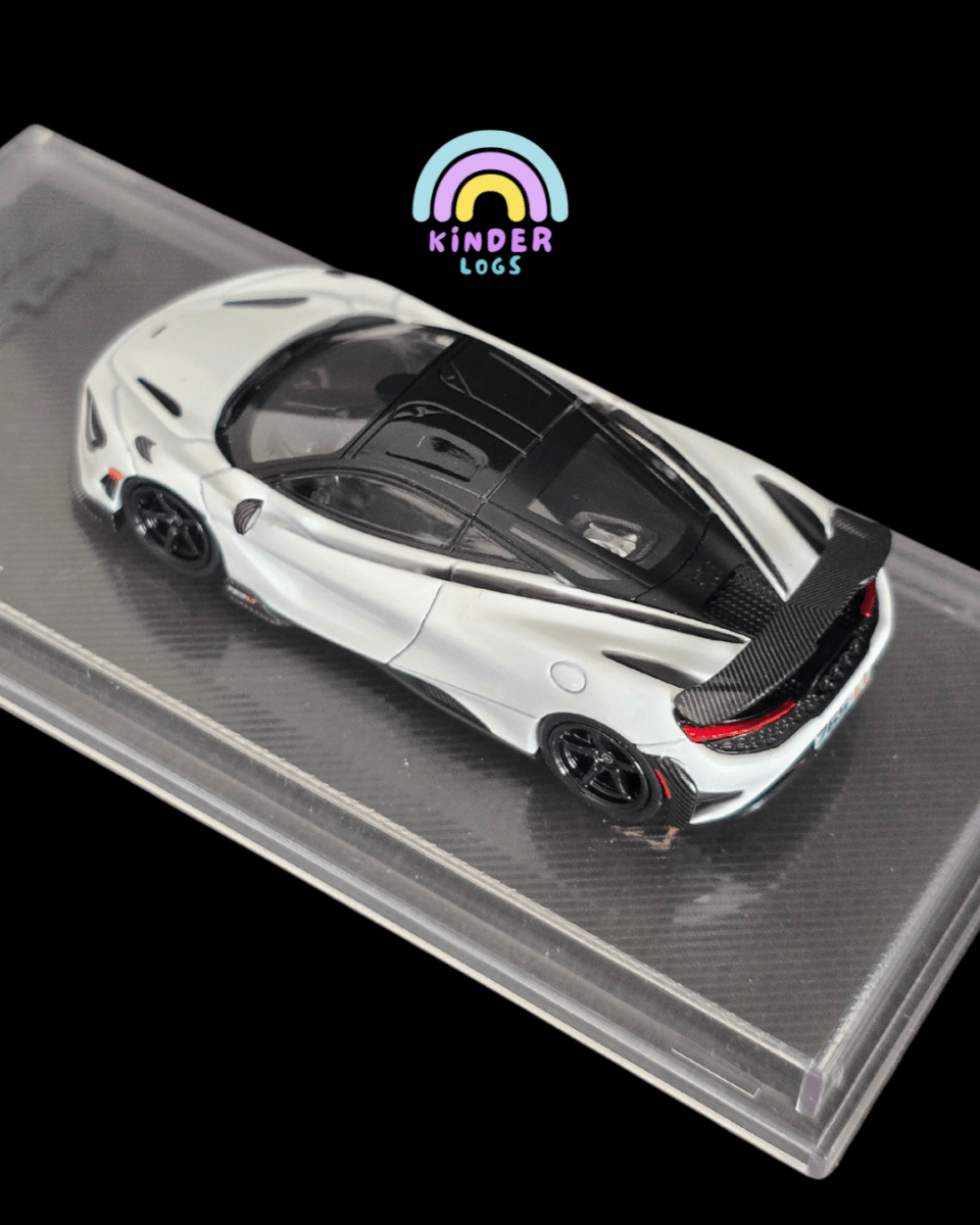 CM Model McLaren 765 LT - White (Open Box) - Kinder Logs