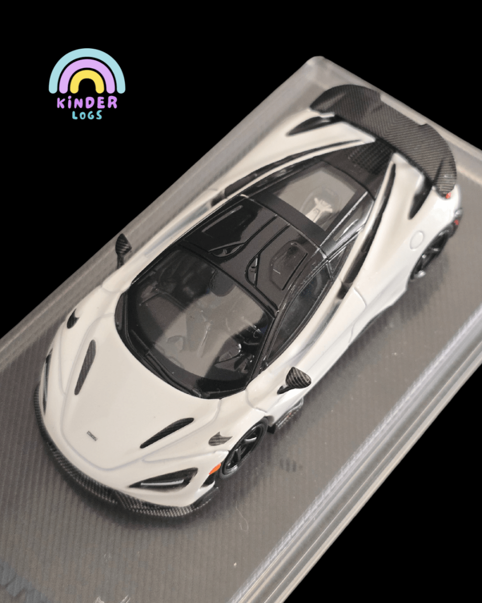 CM Model McLaren 765 LT - White (Open Box) - Kinder Logs