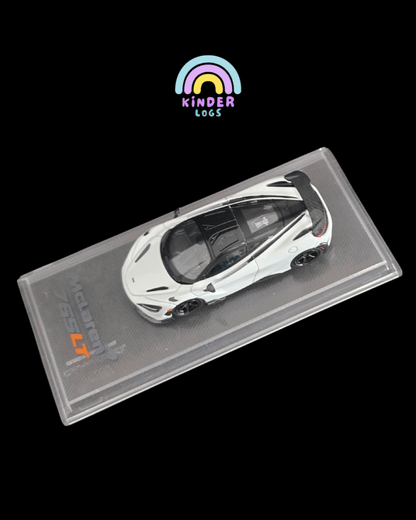 CM Model McLaren 765 LT - White (Open Box) - Kinder Logs