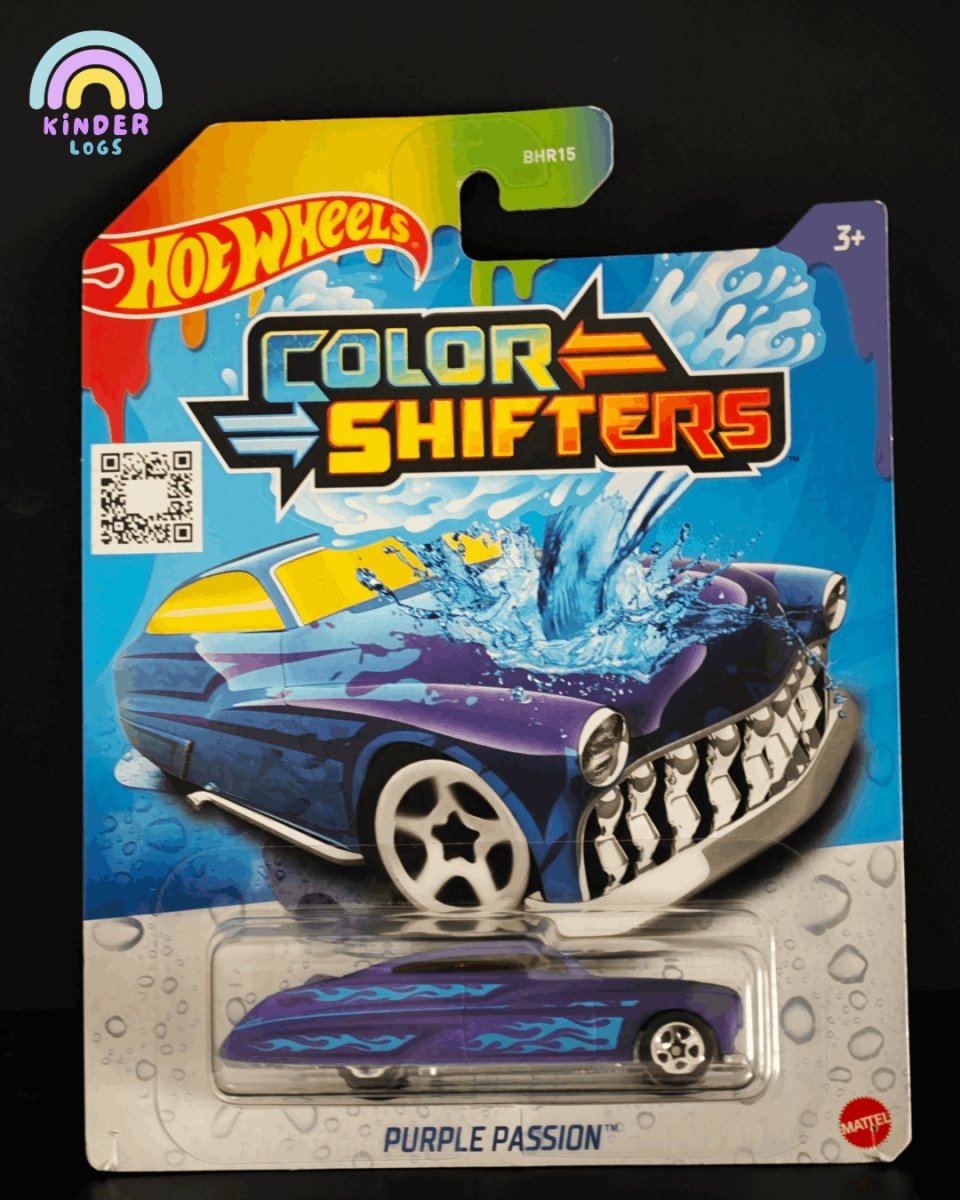 Color Shifter Hot Wheels Purple Passion - Kinder Logs
