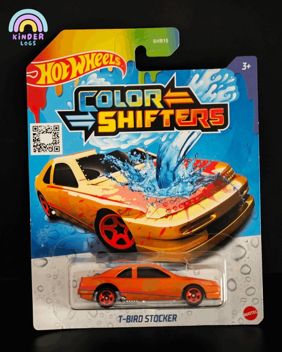 Color Shifter Hot Wheels T - Bird Stocker - Kinder Logs