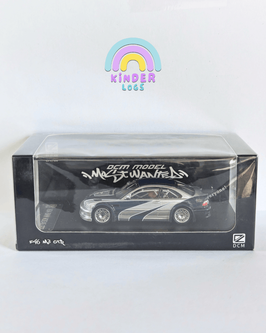 DCM BMW E46 M3 GTR - Need For Speed Most Wanted (Sealed Box) - Kinder Logs
