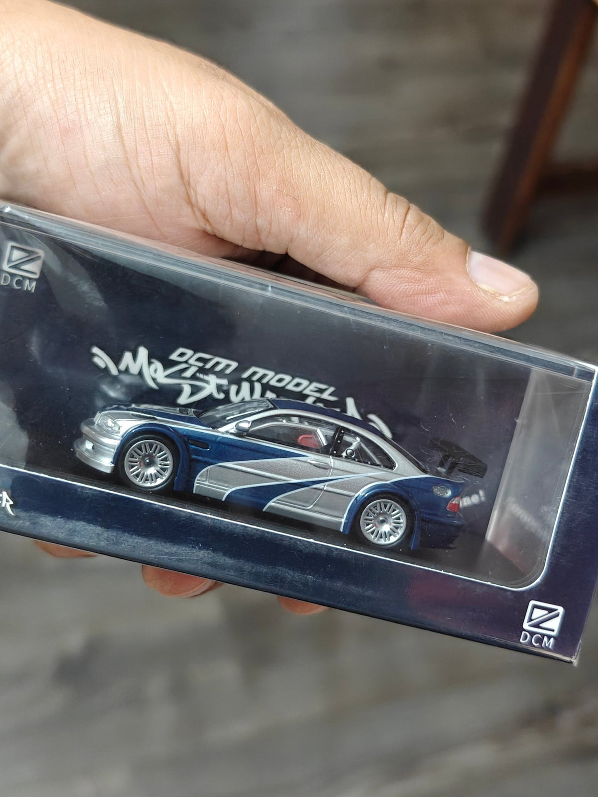 DCM BMW E46 M3 GTR - Need For Speed Most Wanted (Sealed Box) - Kinder Logs