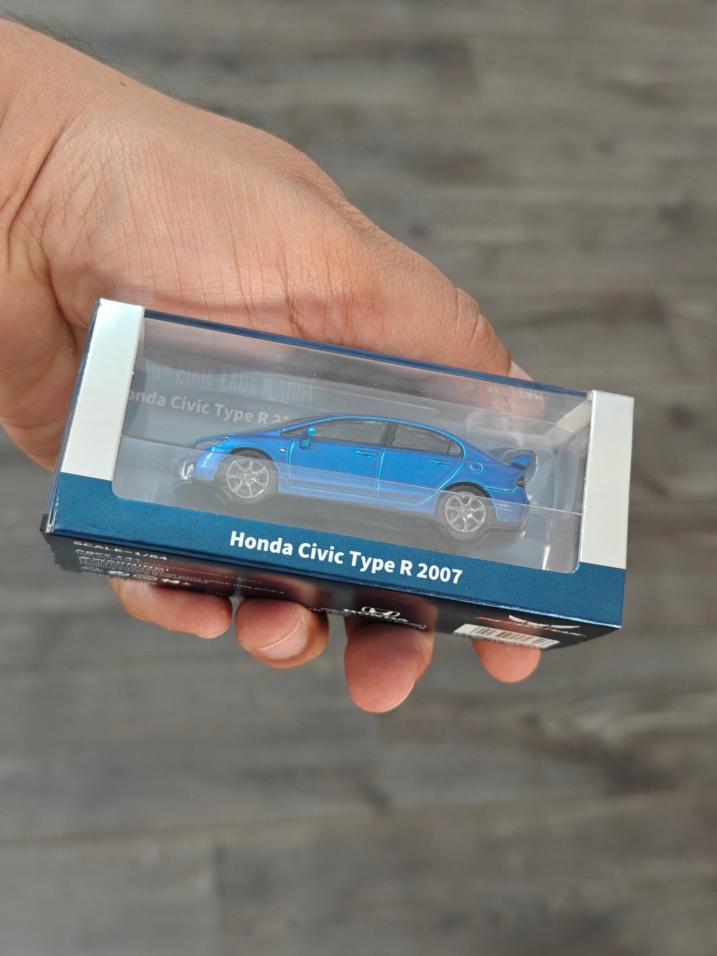 Diecast Team Honda Civic Type R 2007 - Kinder Logs