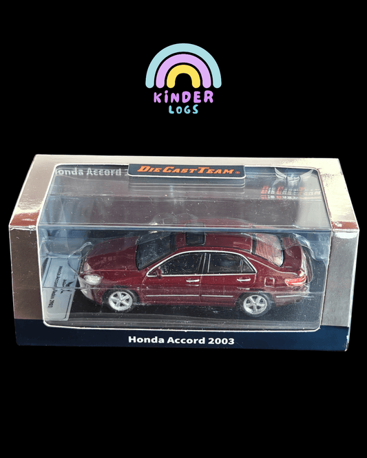 DieCastTeam Honda Accord 2003 (Open Box - Cracked Display Lid) - Kinder Logs