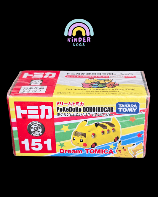 Dream Tomica Pokedoko Dokoiko Car (Tomica 151) - Kinder Logs