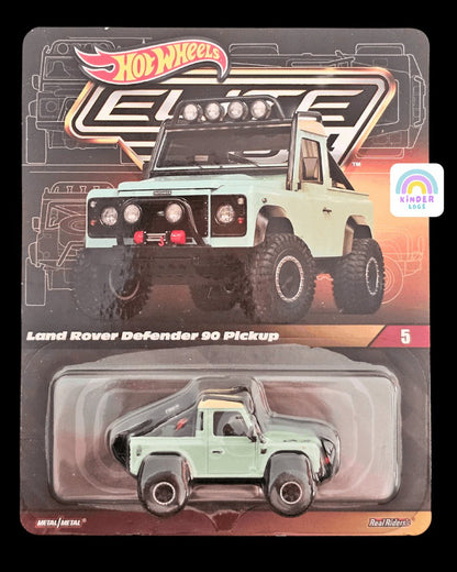 Elite Hot Wheels Land Rover Defender 90 Pickup - Kinder Logs