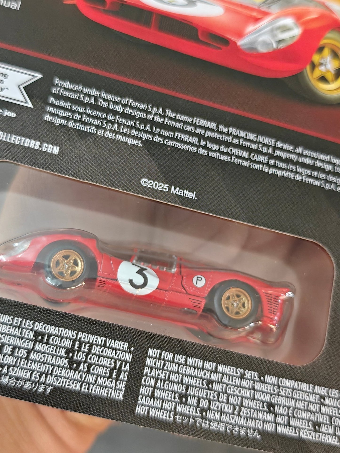 Elite64 Hot Wheels 1967 Ferrari 330 P4 (Imported) - Kinder Logs