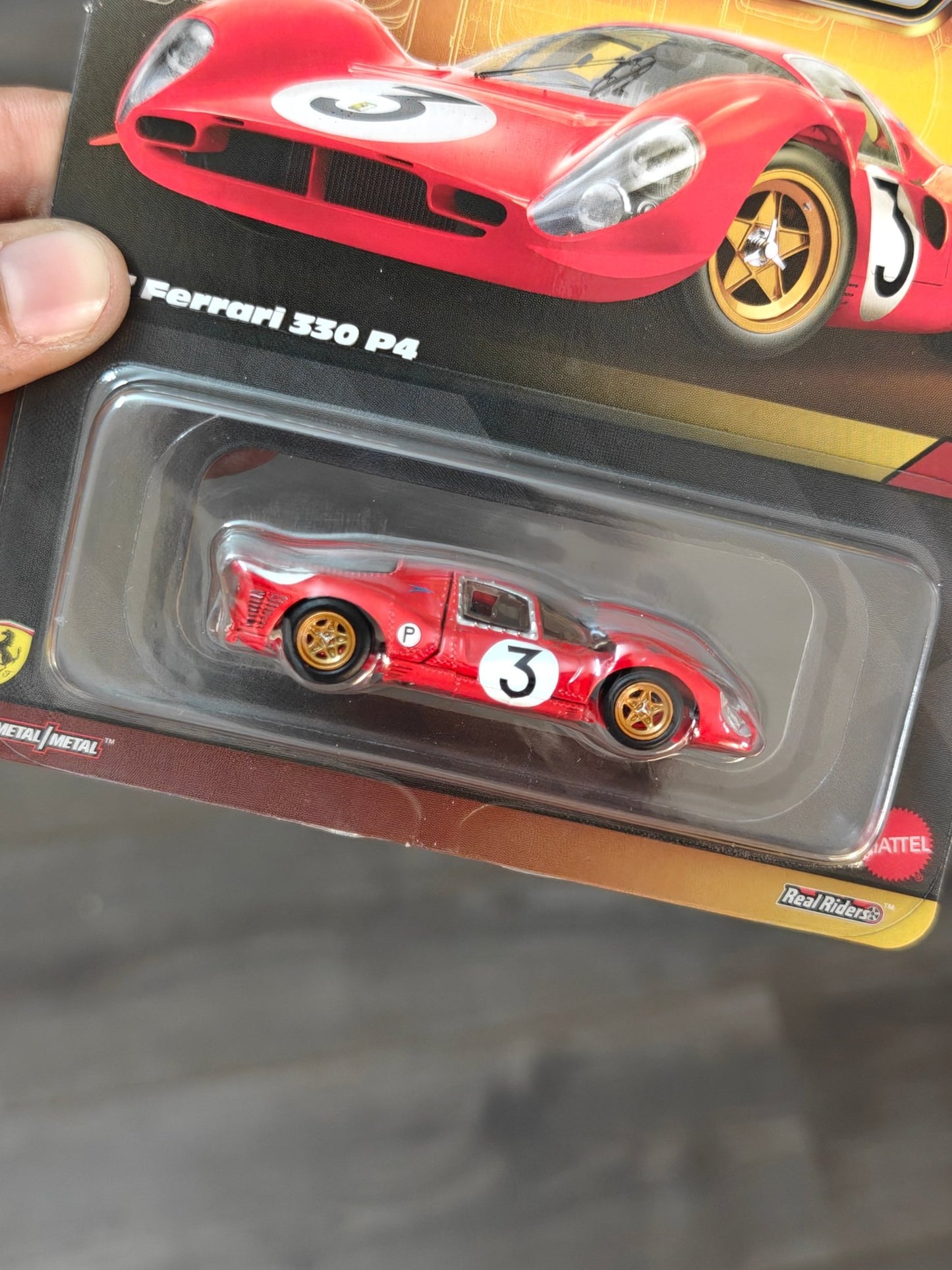 Elite64 Hot Wheels 1967 Ferrari 330 P4 (Imported) - Kinder Logs