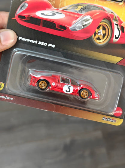 Elite64 Hot Wheels 1967 Ferrari 330 P4 (Imported) - Kinder Logs