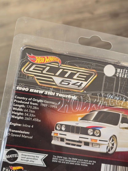 Elite64 Hot Wheels 1990 BMW 318i Touring (Imported) - Kinder Logs