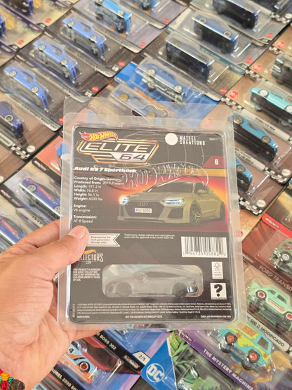 Elite64 Hot Wheels 2021 Audi RS 7 Sportback (Imported) - Kinder Logs