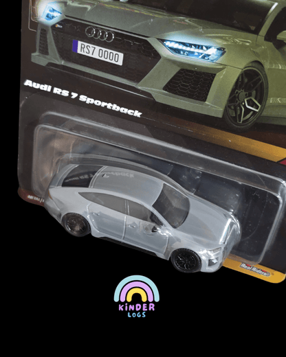 Elite64 Hot Wheels 2021 Audi RS 7 Sportback (Imported) - Kinder Logs