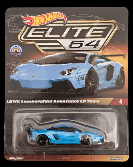 Elite64 Hot Wheels LBWK Lamborghini Aventador LP 700 - 4 - Kinder Logs