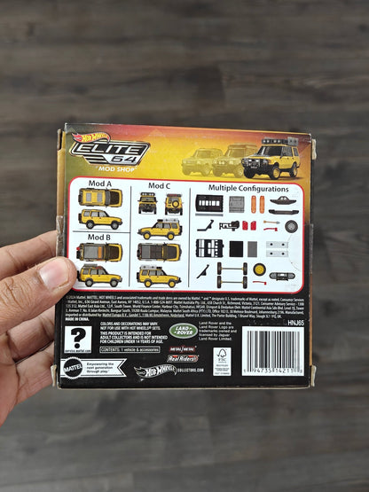 Elite64 Hot Wheels Mod Shop - 1994 Land Rover Discovery (Imported) - Kinder Logs