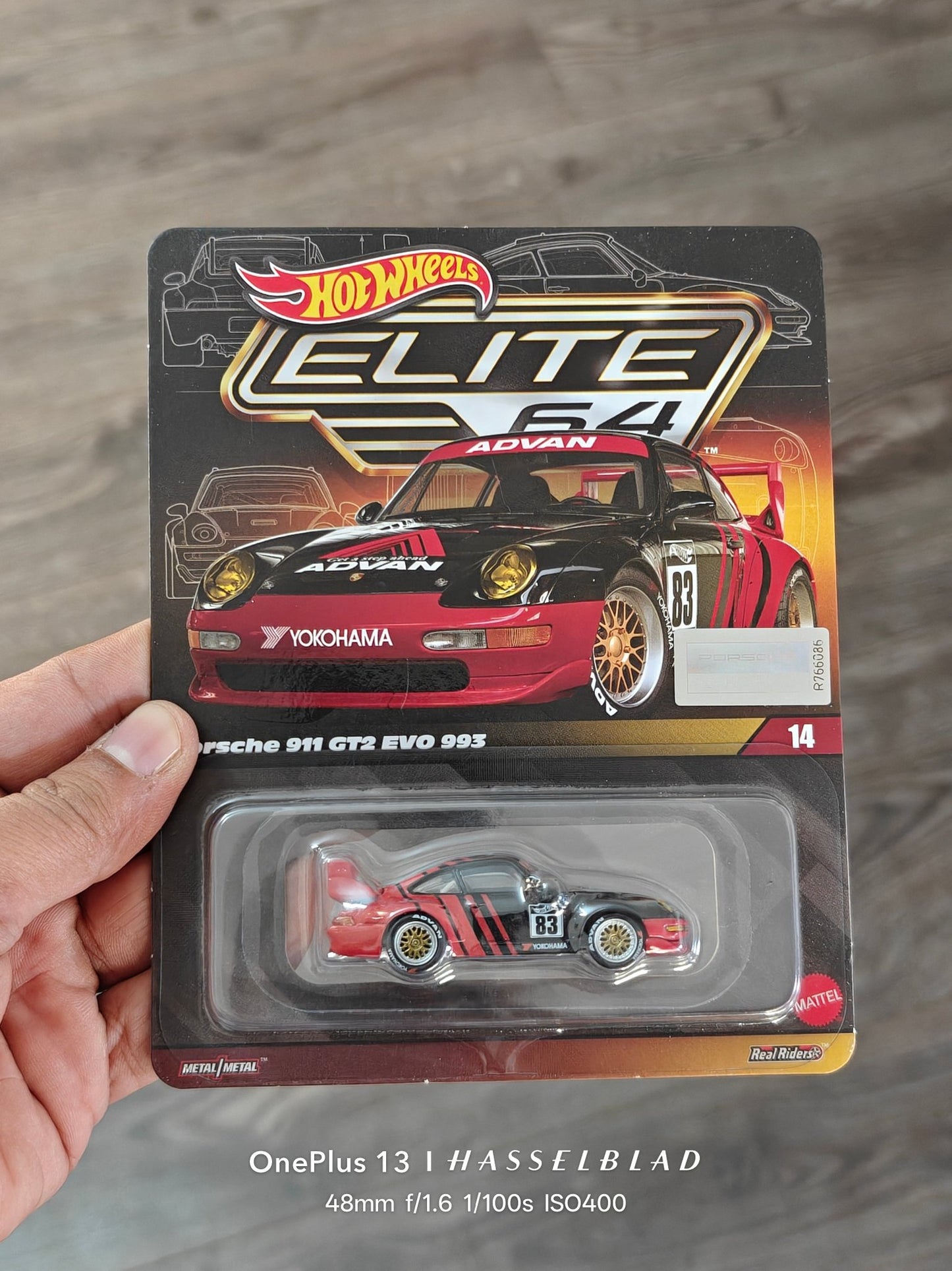 Elite64 Hot Wheels Porsche 911 GT2 EVO 993 (Imported) - Kinder Logs