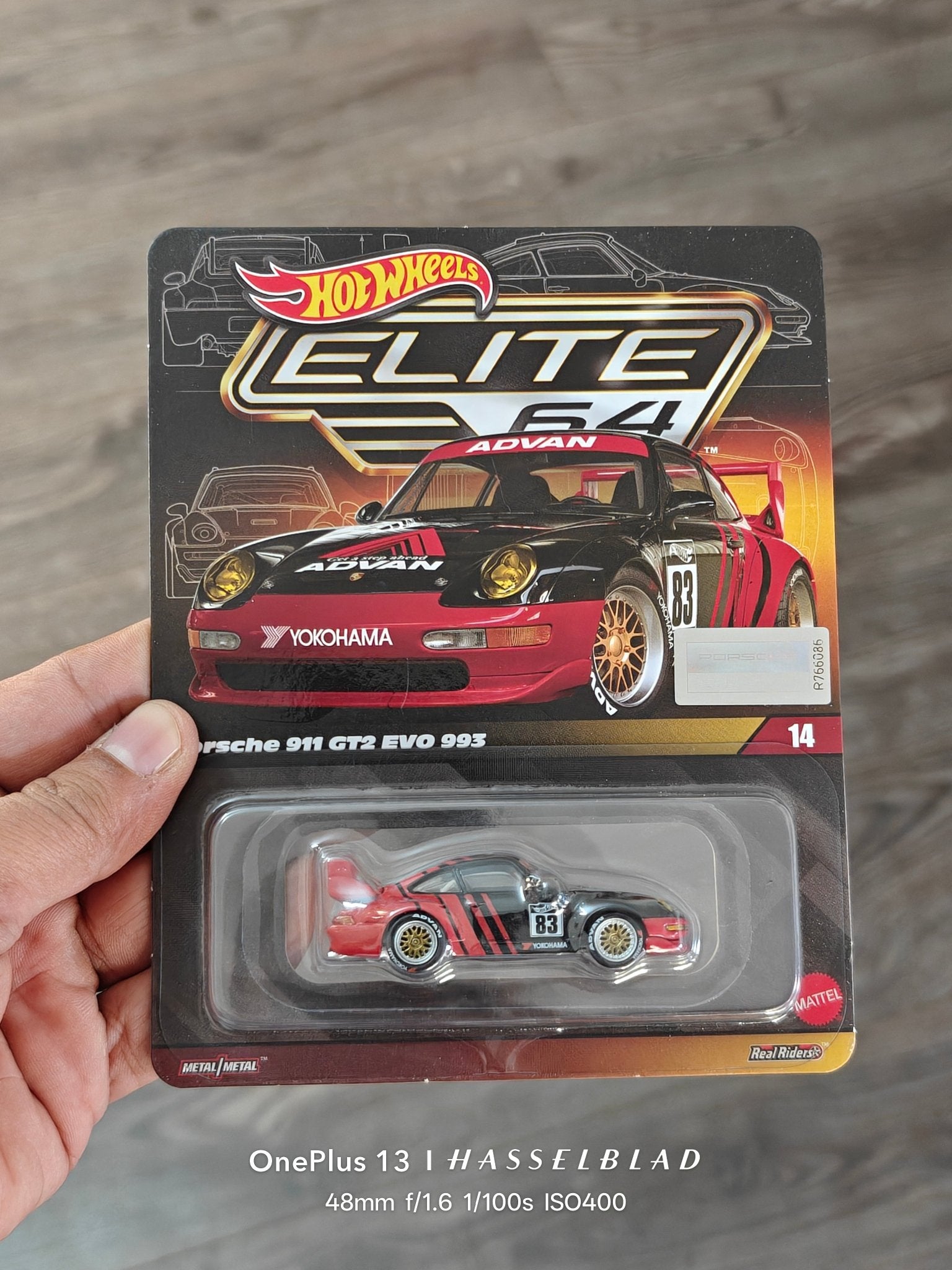Elite64 Hot Wheels Porsche 911 GT2 EVO 993 (Imported) - Kinder Logs