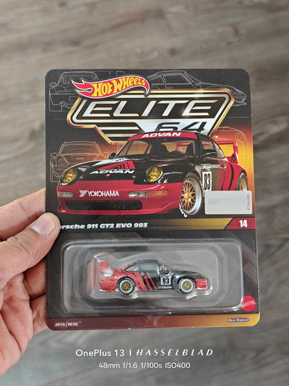 Elite64 Hot Wheels Porsche 911 GT2 EVO 993 (Imported) - Kinder Logs