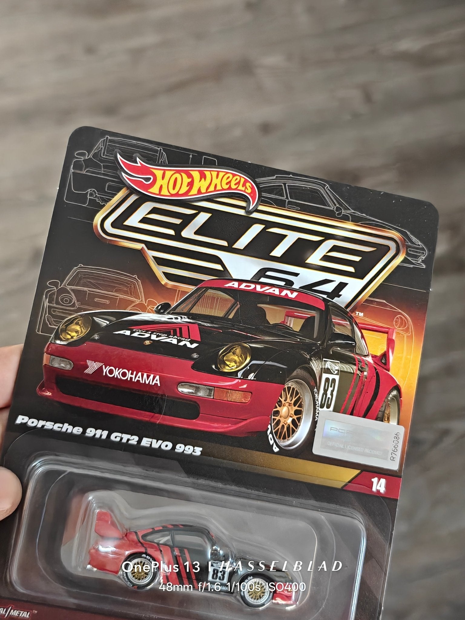 Elite64 Hot Wheels Porsche 911 GT2 EVO 993 (Imported) - Kinder Logs