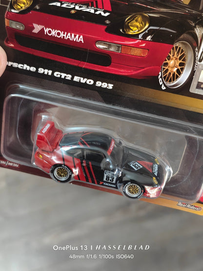 Elite64 Hot Wheels Porsche 911 GT2 EVO 993 (Imported) - Kinder Logs