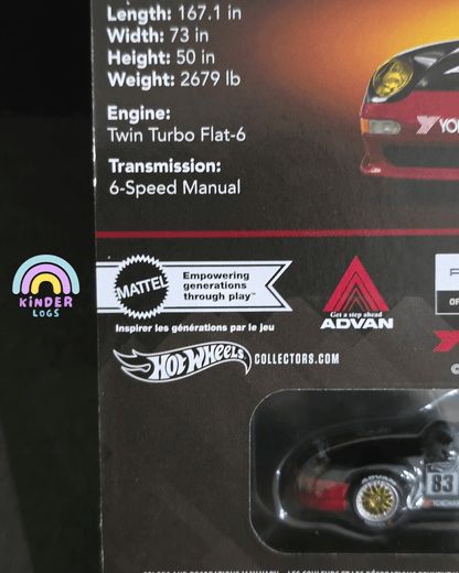 Elite64 Hot Wheels Porsche 911 GT2 EVO 993 (Imported) - Kinder Logs