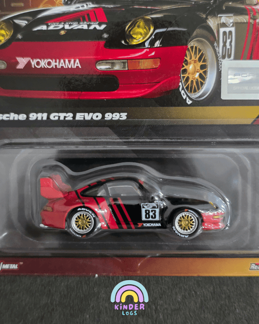 Elite64 Hot Wheels Porsche 911 GT2 EVO 993 (Imported) - Kinder Logs
