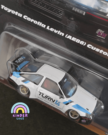 Elite64 Hot Wheels Toyota Corolla Levin AE86 Custom (Imported) - Kinder Logs