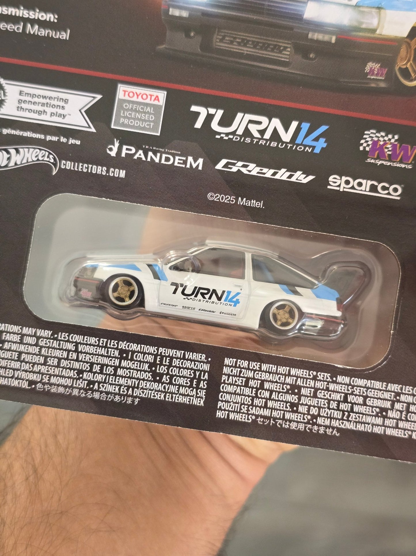 Elite64 Hot Wheels Toyota Corolla Levin AE86 Custom (Imported) - Kinder Logs