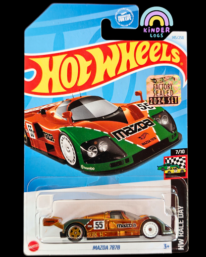 Factory-Sealed Hot Wheels Mazda 787B Super Treasure Hunt (STH) - Kinder Logs