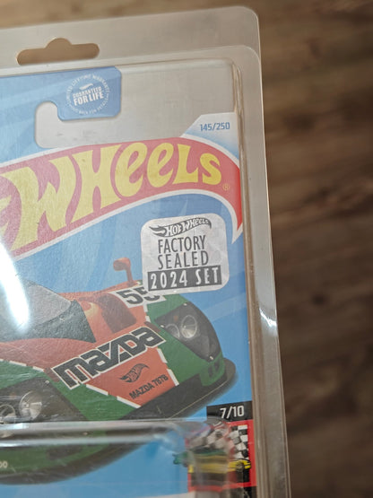 Factory-Sealed Hot Wheels Mazda 787B Super Treasure Hunt (STH) - Kinder Logs