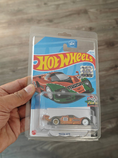Factory-Sealed Hot Wheels Mazda 787B Super Treasure Hunt (STH) - Kinder Logs