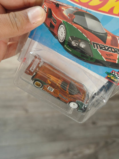 Factory-Sealed Hot Wheels Mazda 787B Super Treasure Hunt (STH) - Kinder Logs