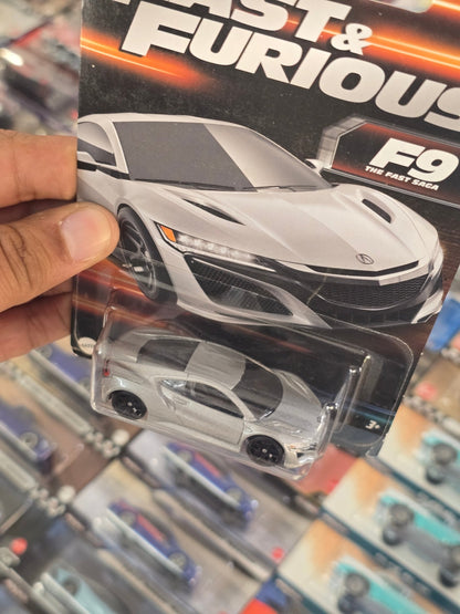 Fast And Furious Hot Wheels 2017 Acura NSX - F9 - Kinder Logs