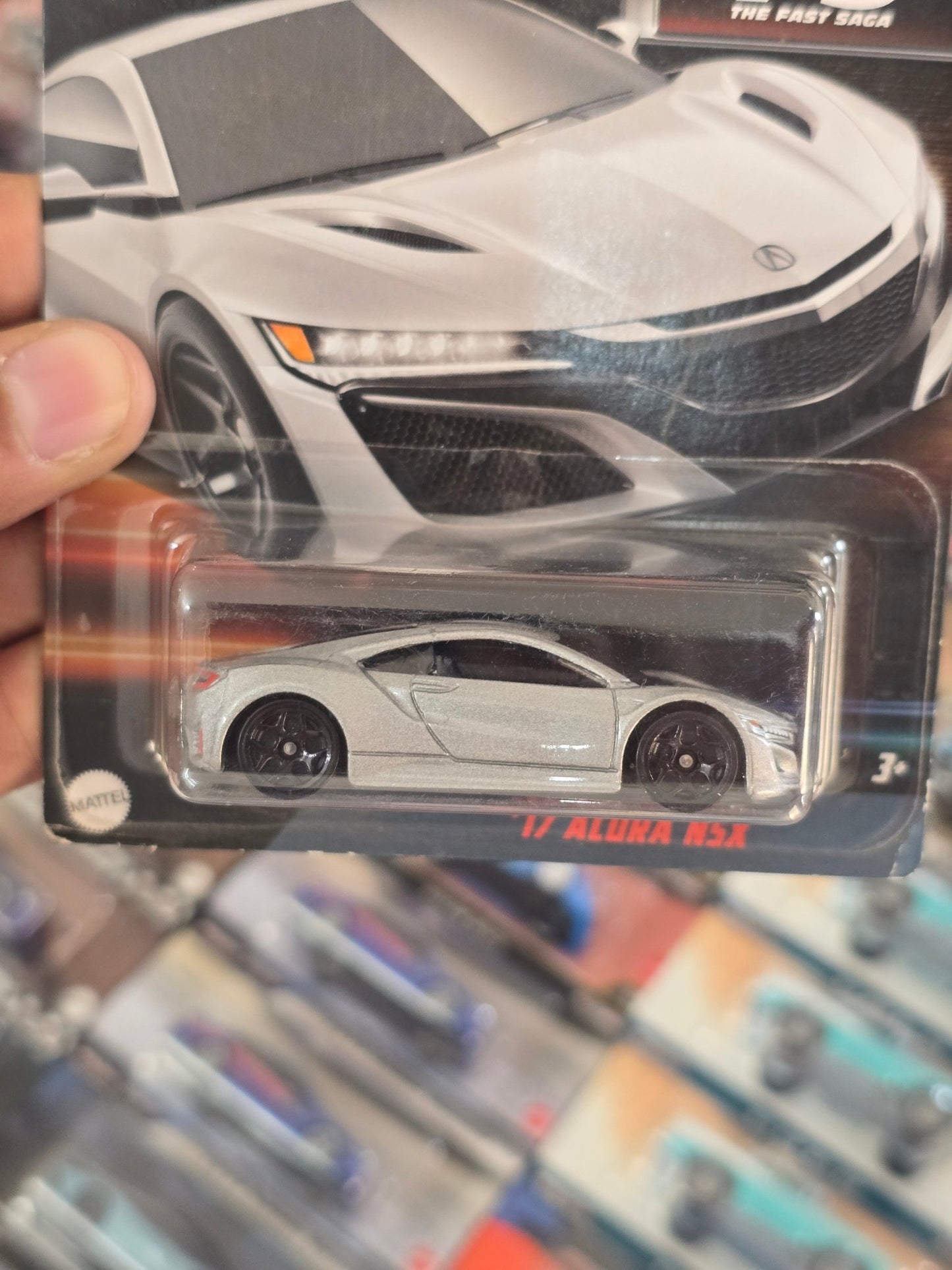 Fast And Furious Hot Wheels 2017 Acura NSX - F9 - Kinder Logs